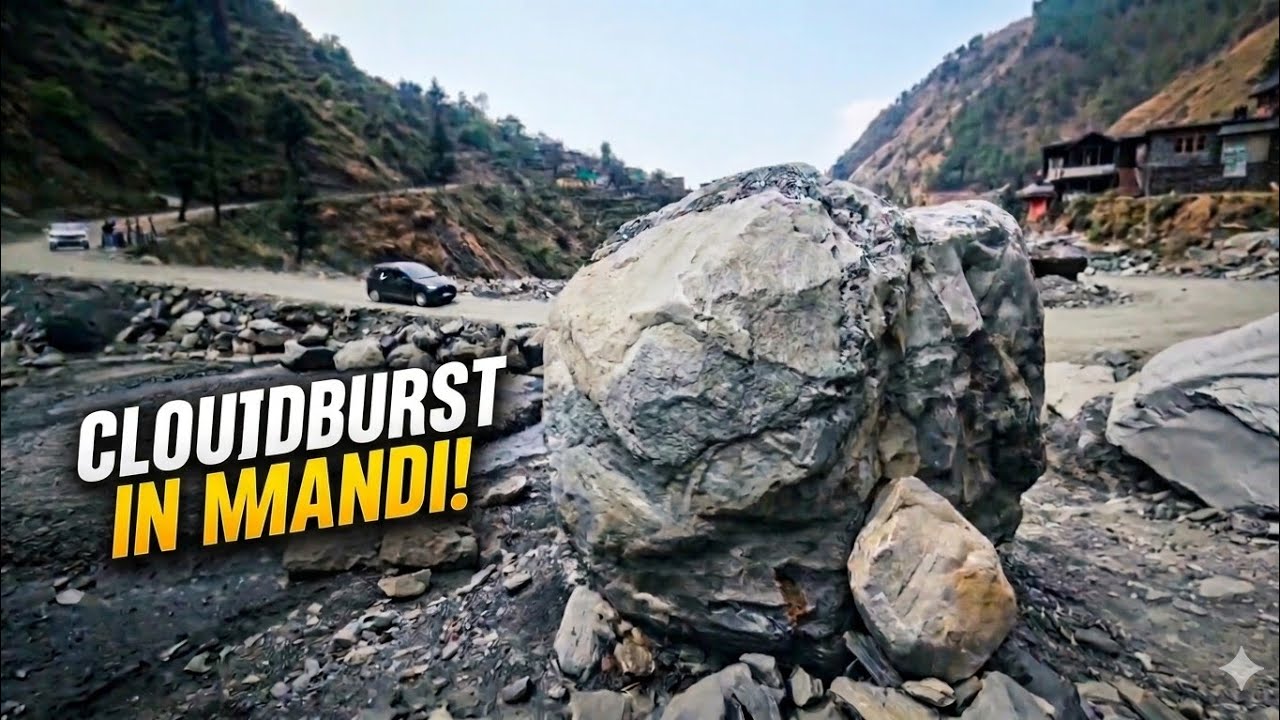 Himachal Disaster: Cloudburst in Mandi | Real Scenes
