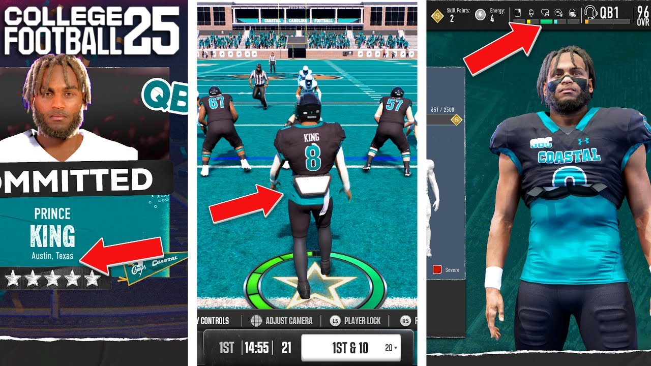 5 MUST KNOW Tips & Secrets! ROAD TO GLORY COLLEGE FOOTBALL 25 | Best Playbooks and Unlock Skill Caps