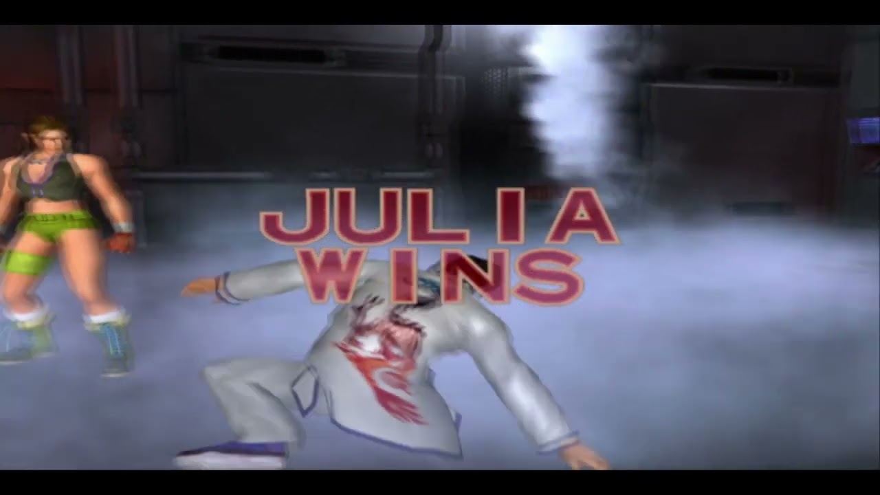 Tekken 4 Julia Mad Axes to Law 5 rounds