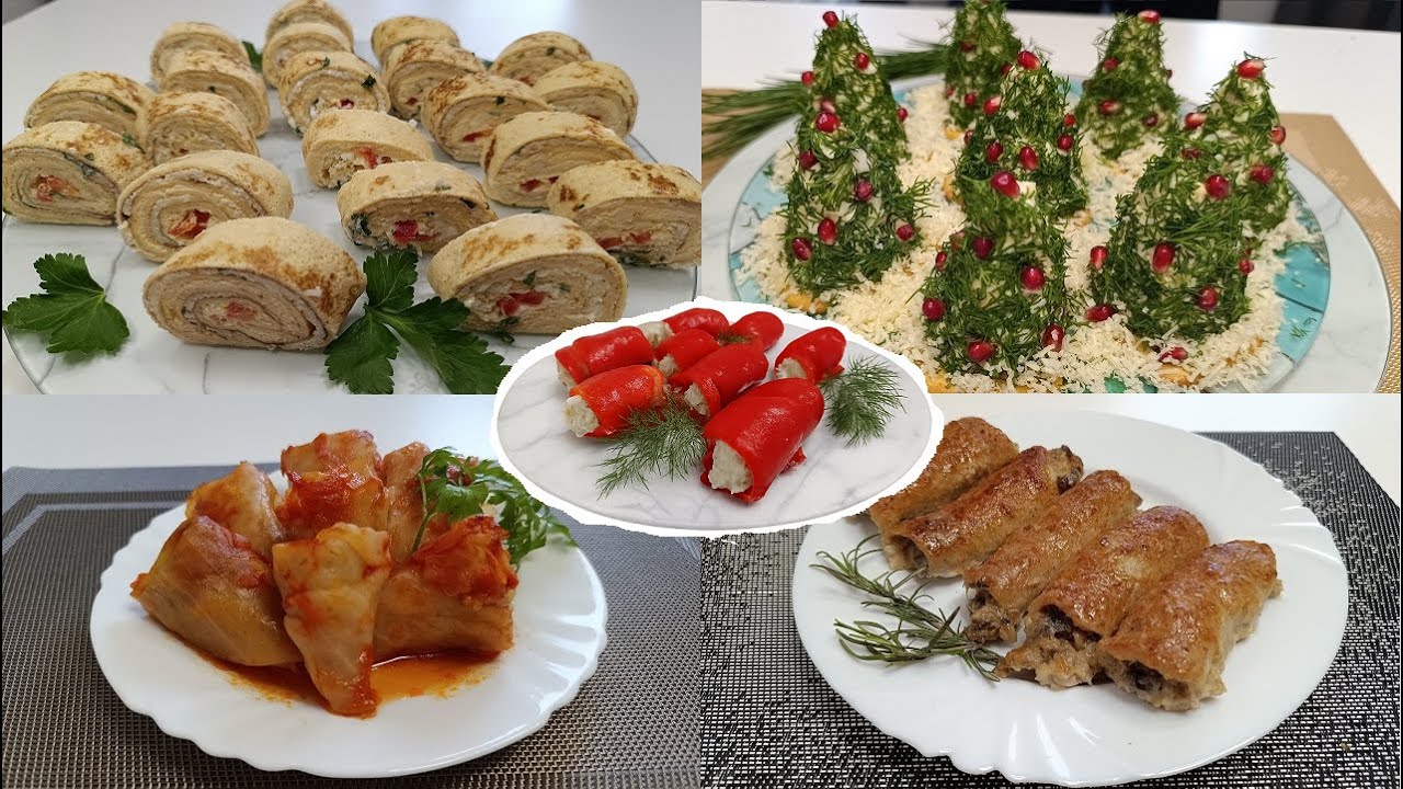 ТОП-5 лёгких закусок на Новый год 2026 🎄 | Быстро и вкусно