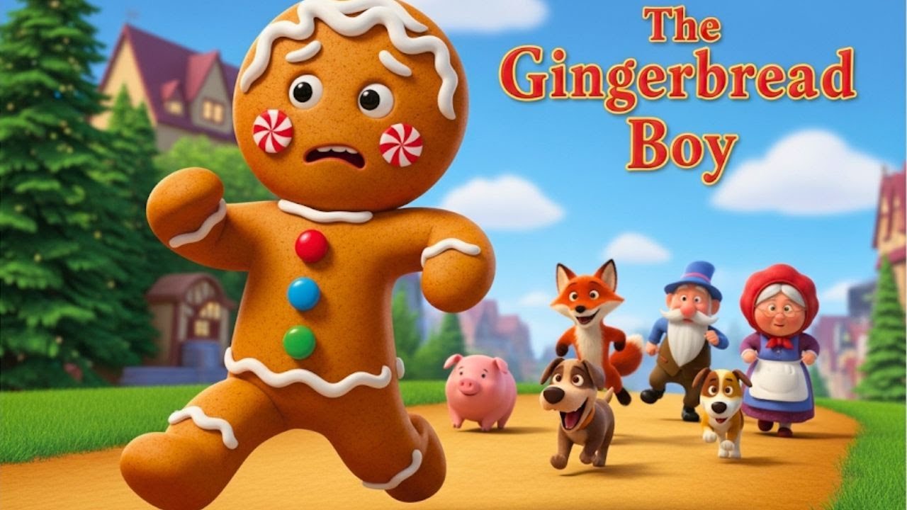 🍪The Gingerbread Boy👵 – ❤️The Classic Fairy Tale Loved by Millions of Kids