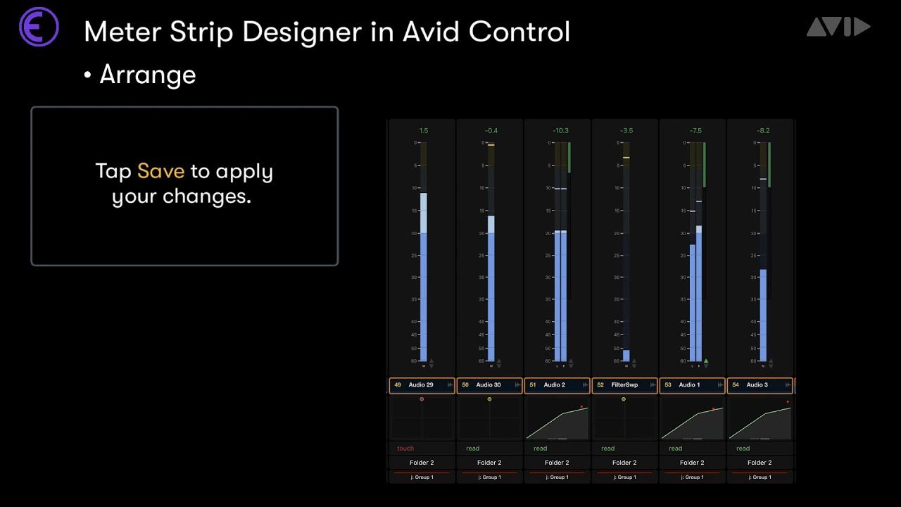EUCON Tech Tip: Customizing Meters for Avid Control