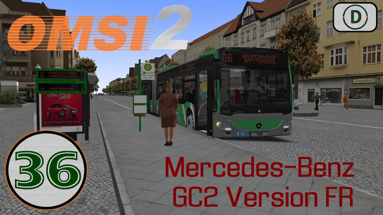 [OMSI 2] Episode n°36: Ligne 16 : Mercedes-Benz GC2 MOD FR !