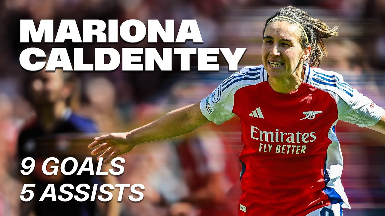 🔥 Mariona Caldentey's Goals & Assists 24/25 | Barclays WSL