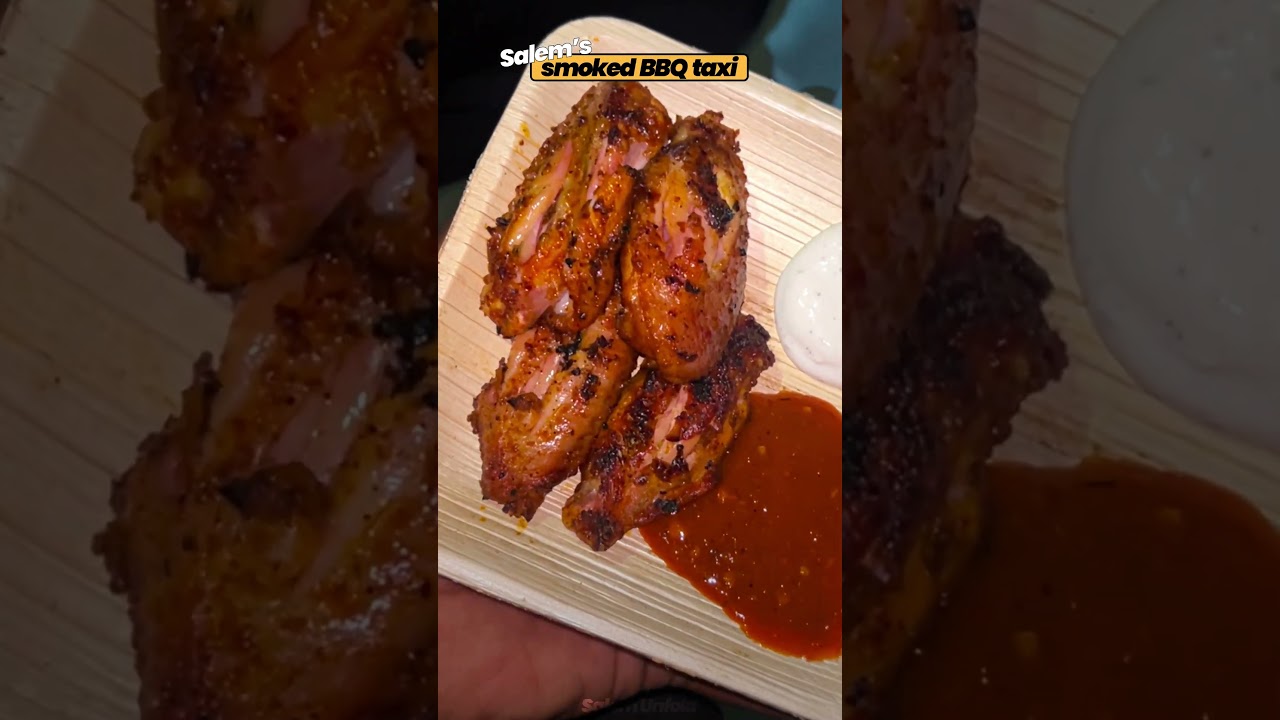 🚖🍖 Smoked BBQ Taxi landed in Salem! #salem #food