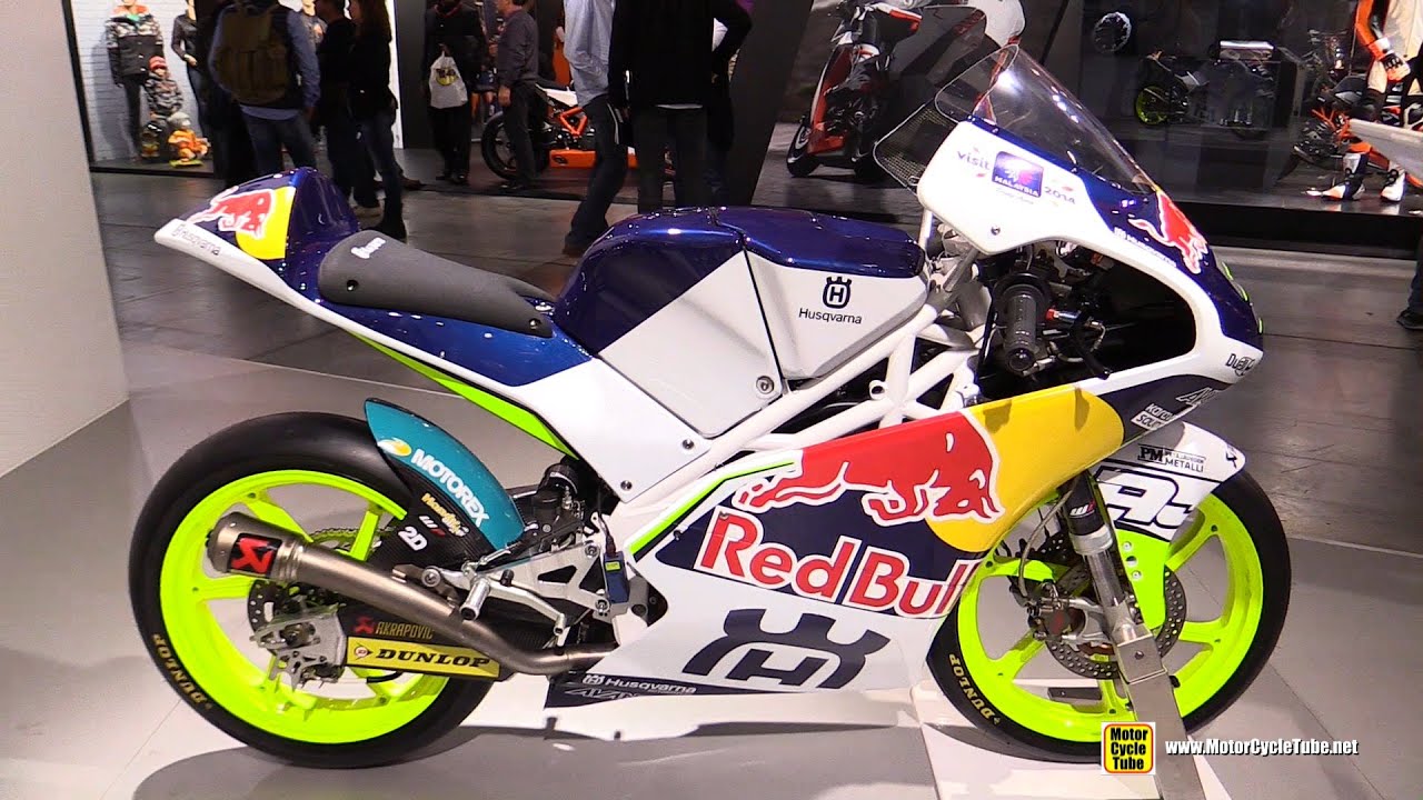 2015 Husqvarna FR250 GP Moto3 Racing Bike - Walkaround - 2014 EICMA Milan Motorcycle Show