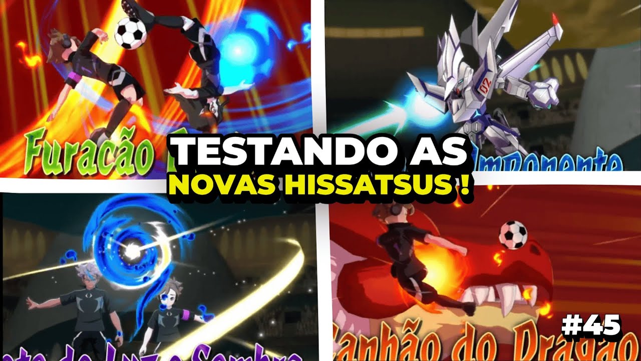 TESTEI AS NOVAS HISSATSUS… E ALGUMAS SÃO ABSURDAS DEMAIS 😳| Inazuma Eleven Victory Road
