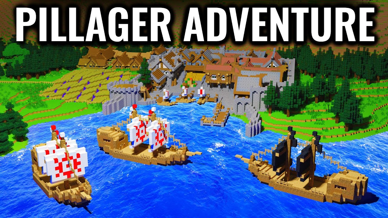 Minecraft - PILLAGER ADVENTURE | All Parts