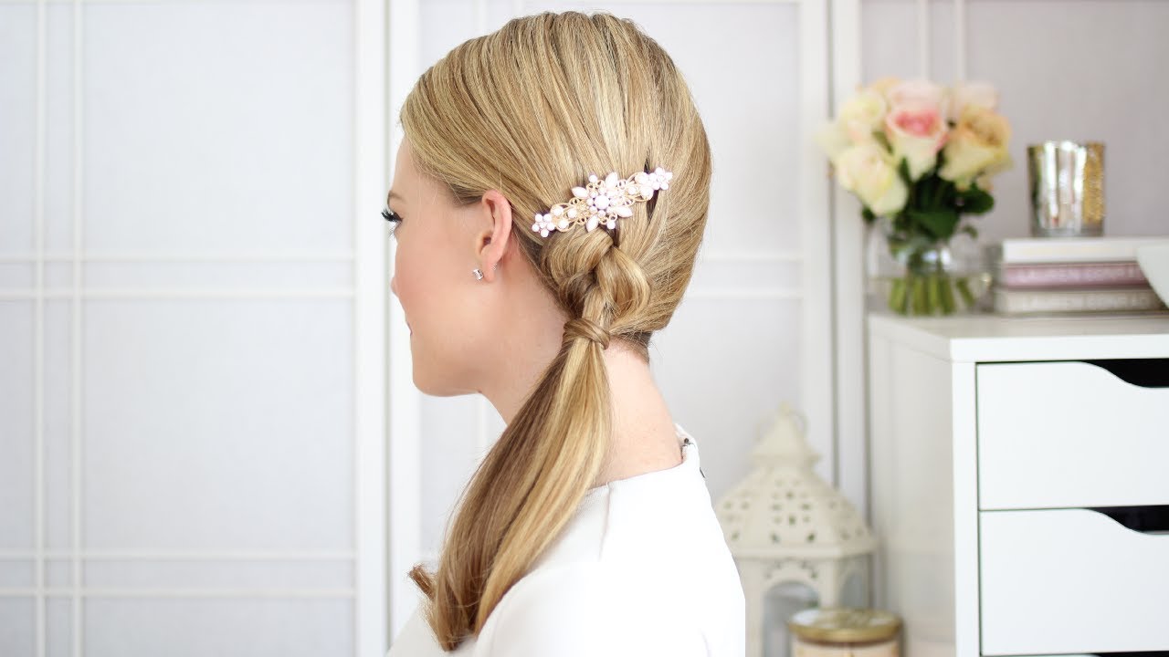 Mini Sideswept Dutch Braid