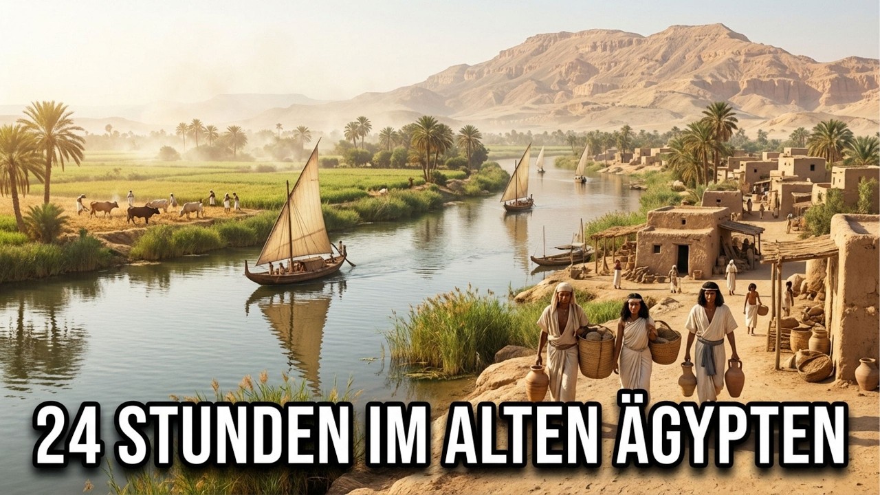 Erlebe das Leben entlang des Nils vor 3.300 Jahren | 24 Stunden im Alten Ägypten