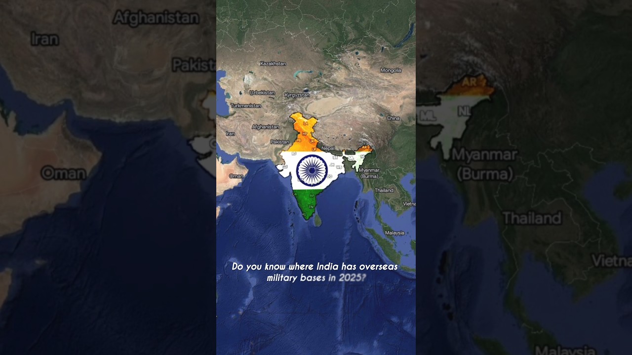 Indian Over Sea Military Bases #india #military #overseaseducation #bases #power #interestingfacts
