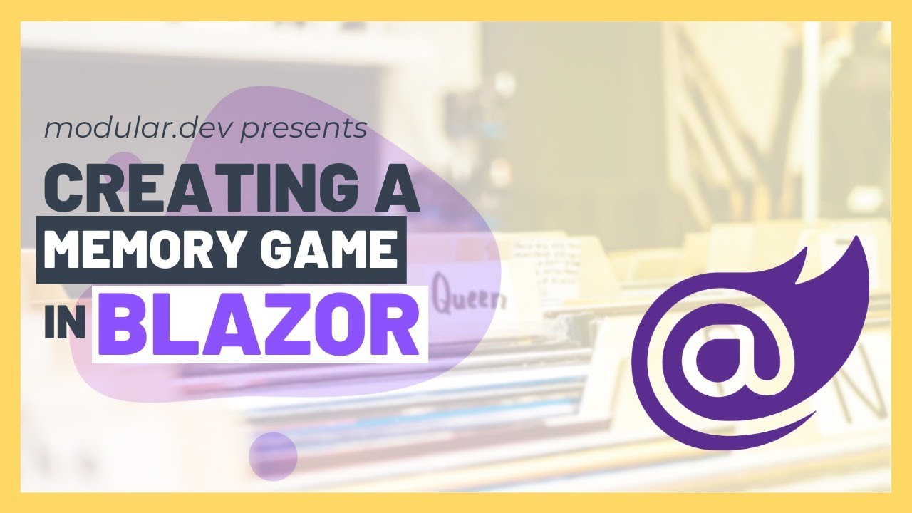 Creating a Memory Game in Blazor - Full Tutorial!