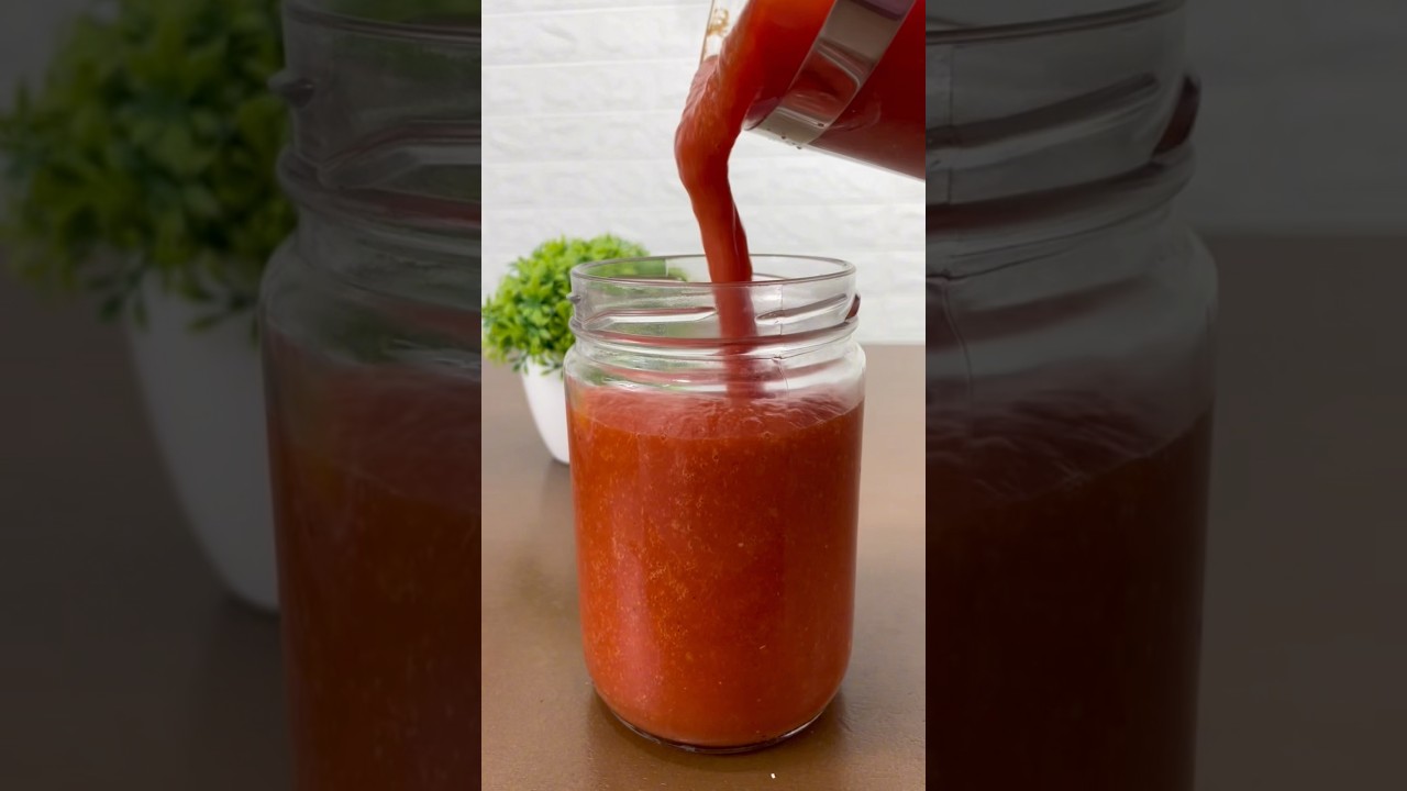🍅Como fazer molho de tomate caseiro mais saud&aacute;vel e nutritivo #receitasaudavel #receita