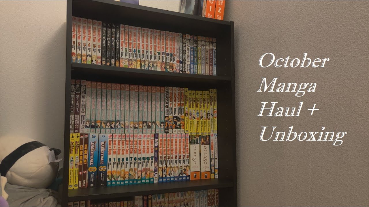 ~October 2020 Manga Haul + Unboxing~ || 140+ Volumes!