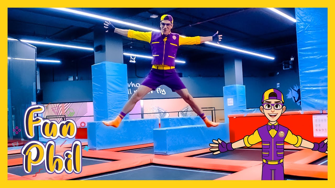 Fun Phil Adventure at Trampo Extreme Part 1 | Indoor Playground |Fun and Educational Videos for Kids