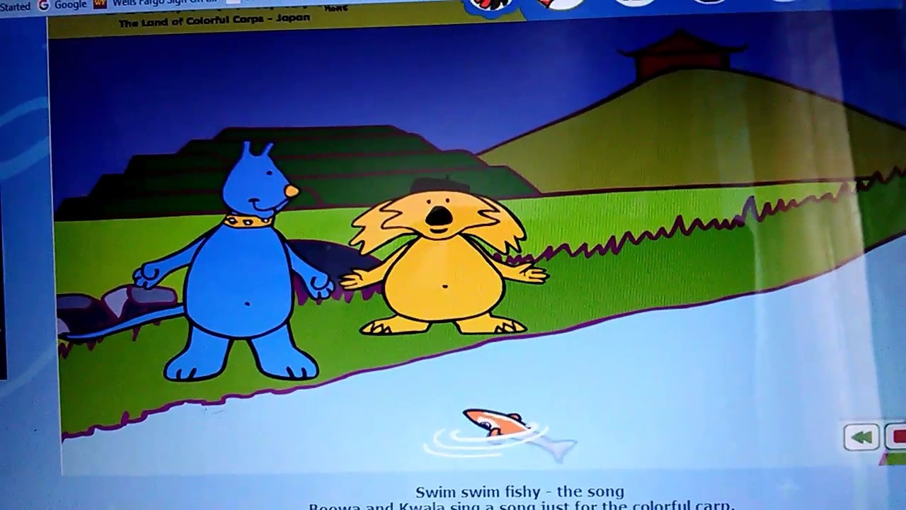 Swim swim fish - Boowa and Kwala