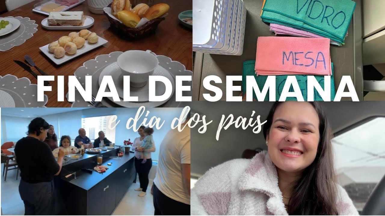 Café da manhã de dia dos pais, dica de organização, almoço em família, sair da rotina