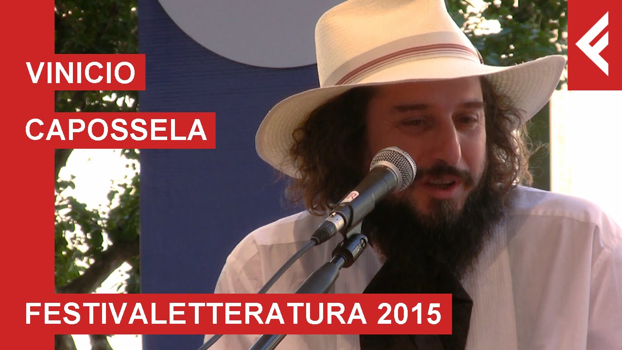 Vinicio Capossela al Festivaletteratura 2015