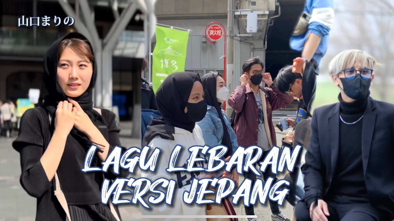 TAKBIRAN VERSI JEPANG! MARINO COVER HOHO ARDIYAN LAGU