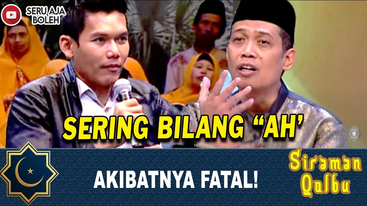 USTAD DHANU: INI AKIBAT SERING BILANG 'AH' PADA ORANG TUA! | SIRAMAN QOLBU | EPS.85 (8/9)