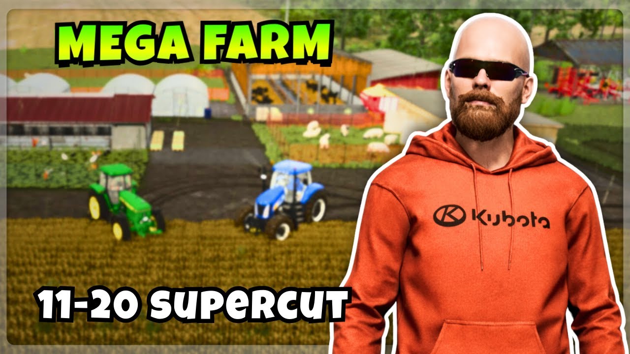From Survival to SCALE&hellip; Building a REAL Farm | FS25 Mega Farm Supercut (Ep 11&ndash;20)