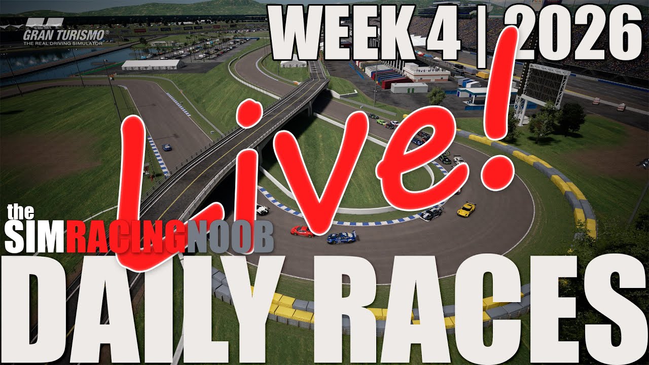 Grand Turismo 7 VR Live! - Daily Races Week 4 | 2026 Motion Rig