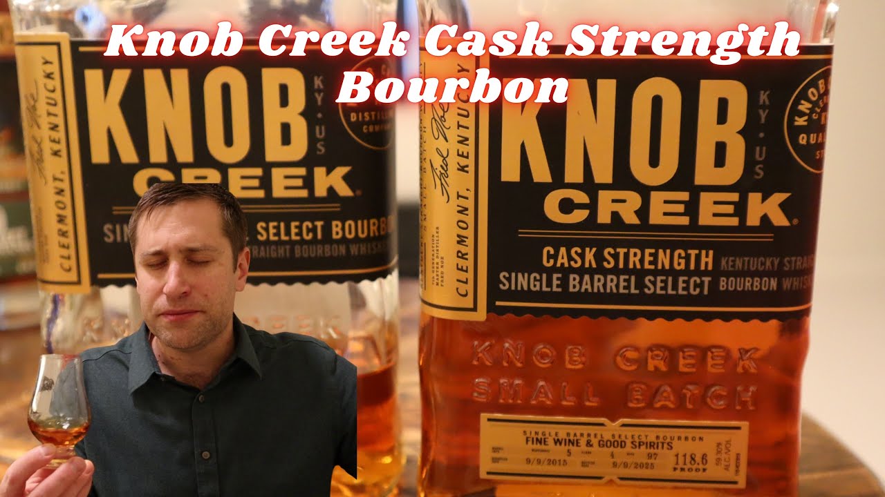 Выбор магазина Knob Creek Cask Strength Bourbon. Подарок от Beam на 2025 год и далее.