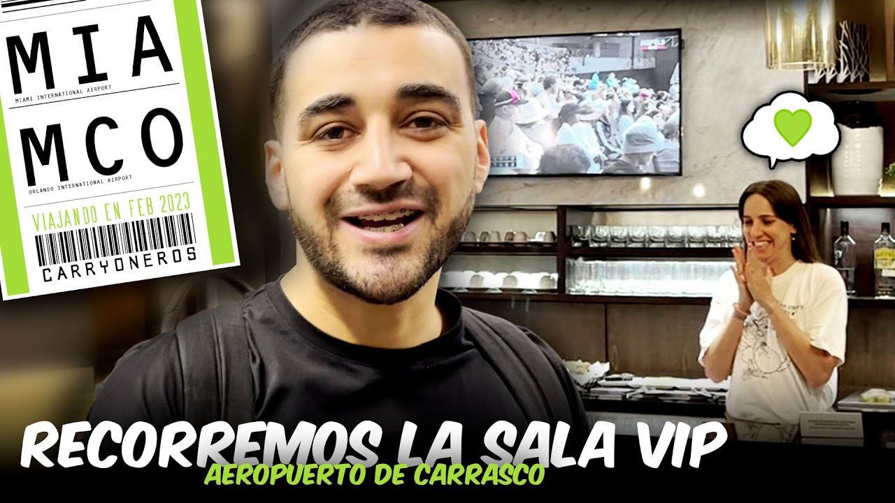 Entramos GRATIS a la Sala VIP del Aeropuerto de Montevideo