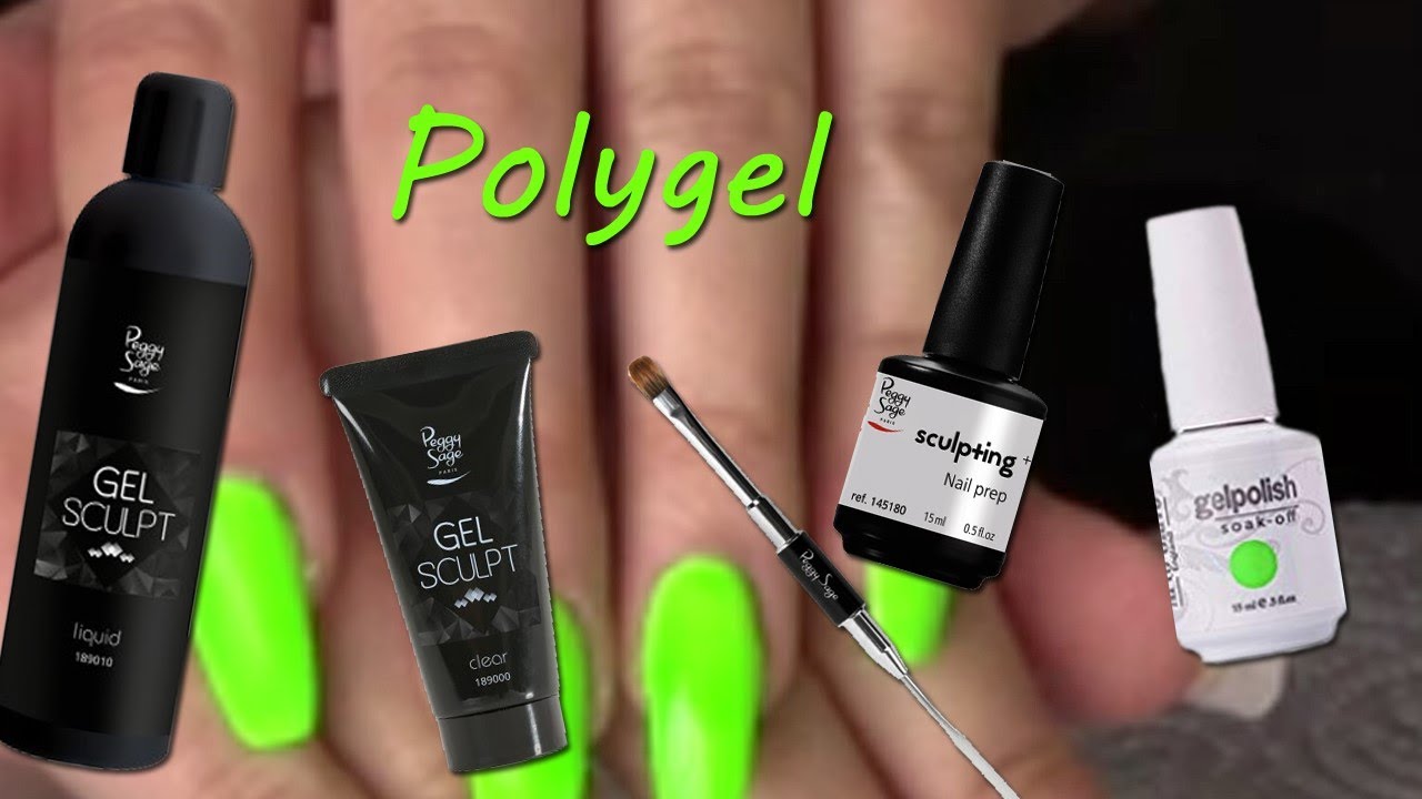 TEST POLYGEL || Manucure Gel Sculpt de Peggy Sage.