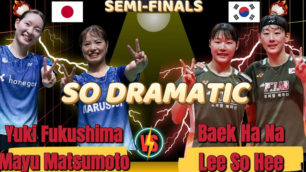 🔥 SO DRAMATIC 🔥 Baek Ha Na/Lee So Hee (백하나/이소희) vs Fukushima/Matsumoto (JPN) | Full HD 1080p