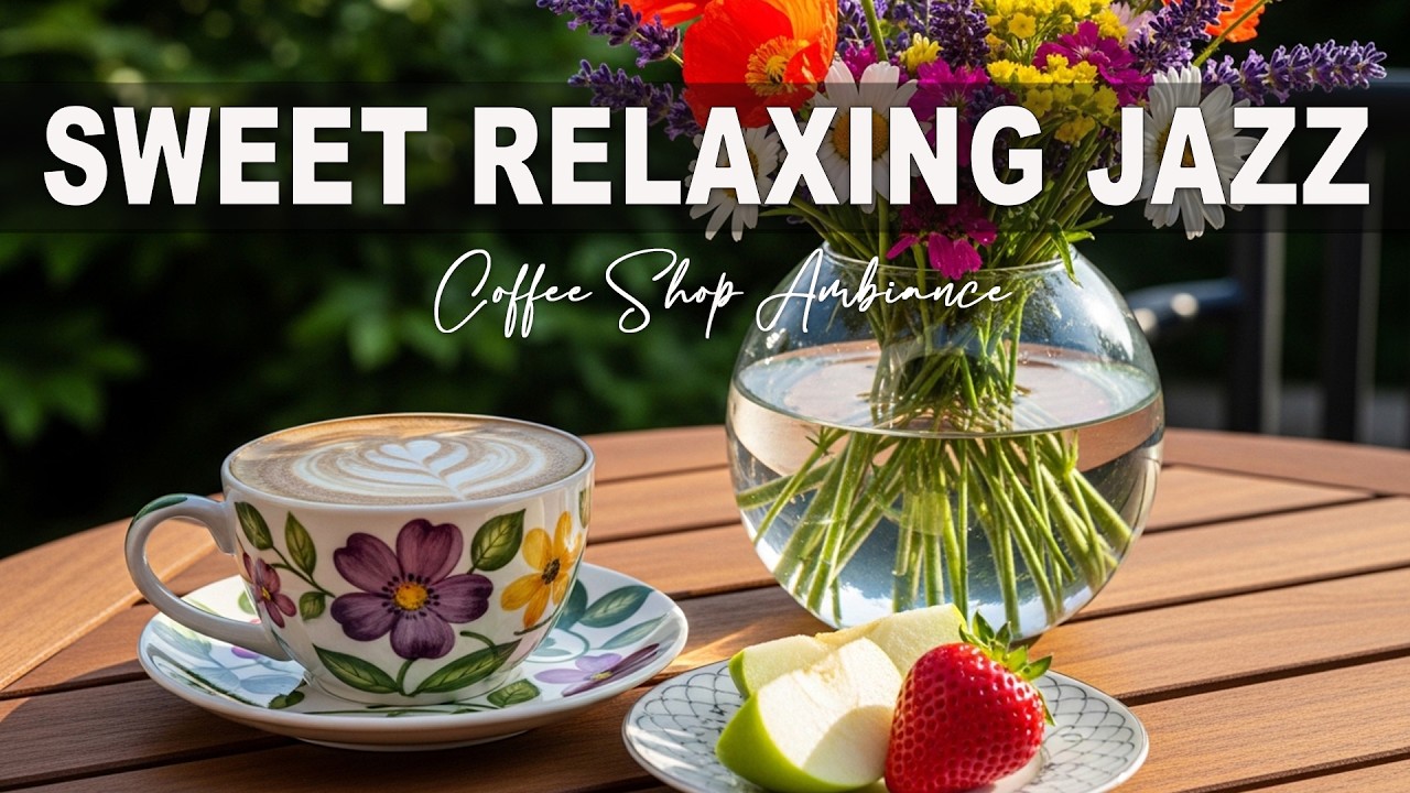 Sweet Relaxing Jazz☕ Coffee Shop Ambiance & Relaxing Bossa Nova and Jazz Music for Morning Coffee.