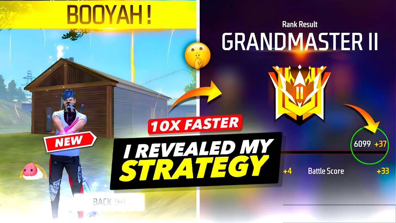 Grandmaster Rank Push Tips | 10x Fast Solo Rank Pushing Trick 🔥