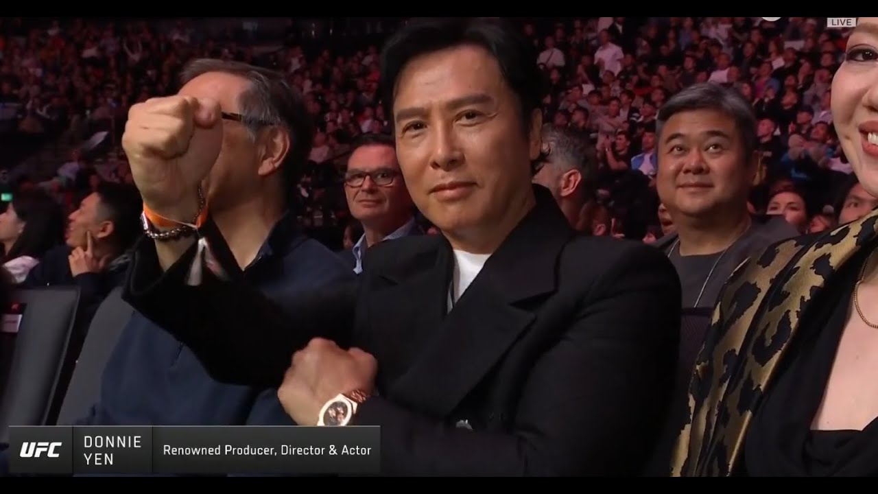 Donnie Yen Appearance in UFC Macau 2024