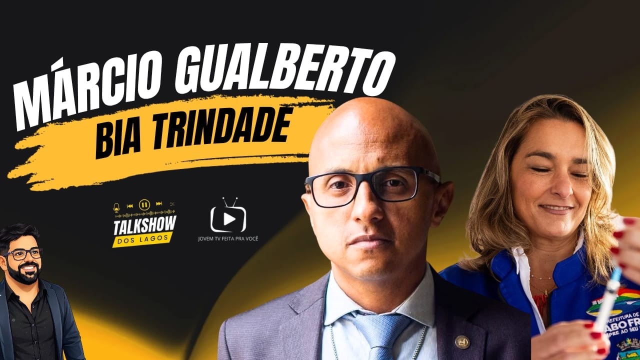 Talk Show dos Lagos: Fabrício Valladares entrevista Márcio Gualberto e Bia Trindade- 26/02/2026