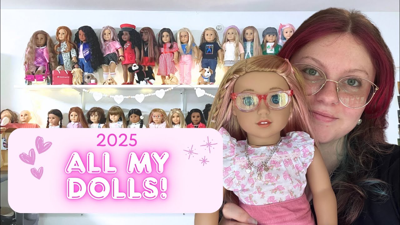 My American Girl doll collection 2025🎀