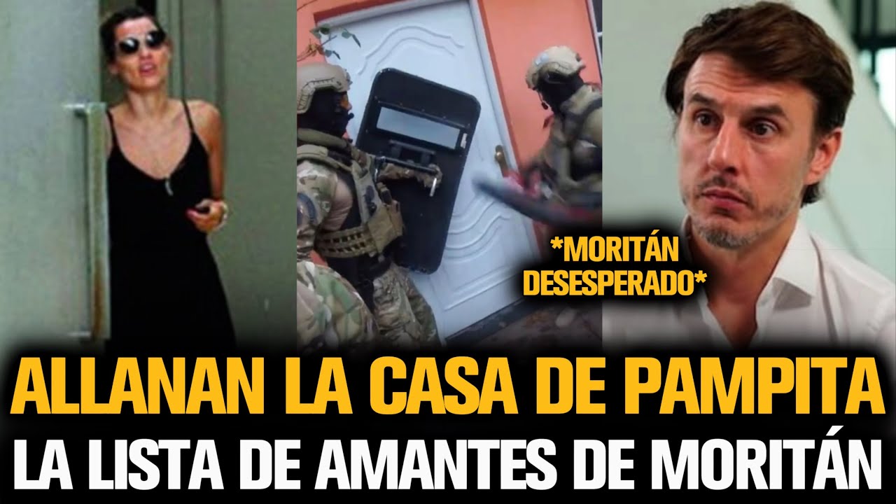 ALLANARON LA CASA DE PAMPITA Y SE DESCUBRE LA LISTA DE MORITÁN