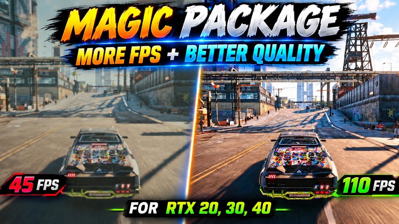 More FPS + Better Graphics?! New Frame Gen for RTX 20, 30, 40