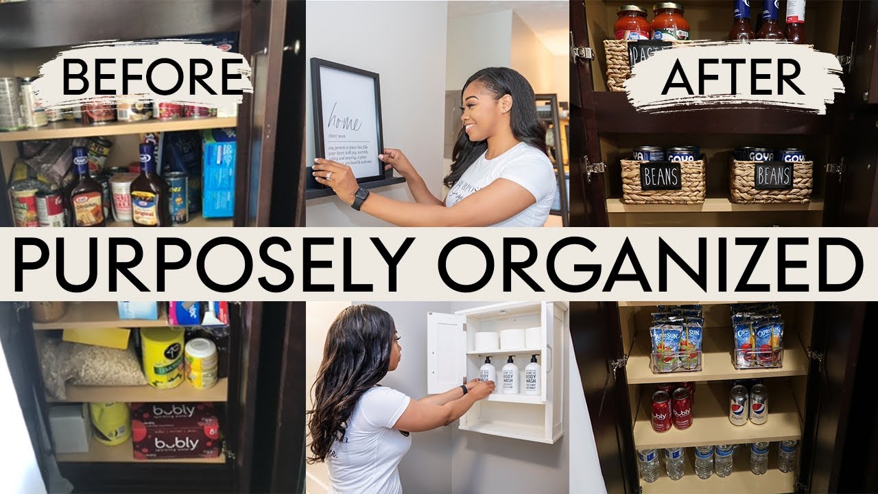 Purposely Organized Before and Afters