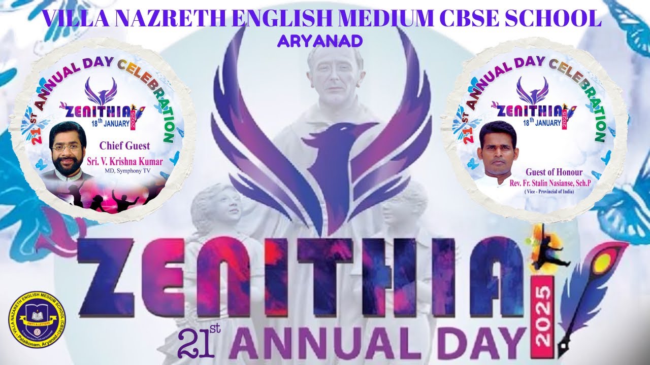 21st Annual Day Celebration || Villa Nazareth English Medium School, Aryanad || 18-01-2025