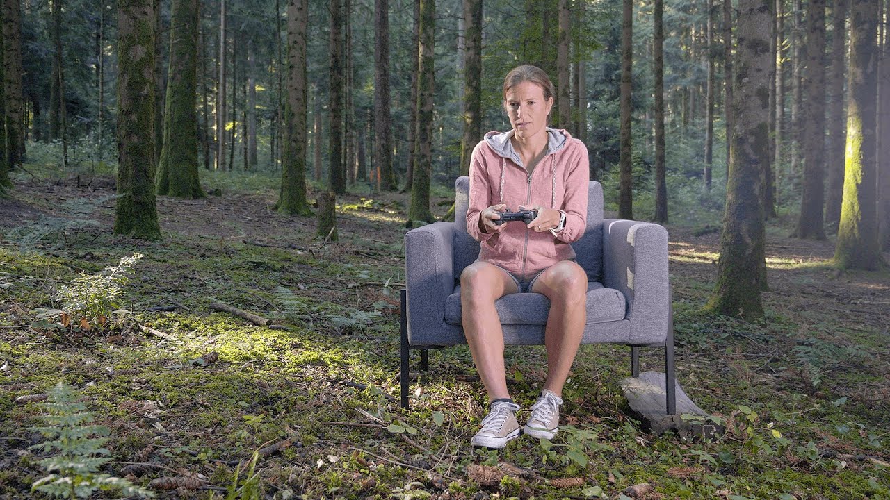 Werbeclip Neutrass - Game | mit Simone Niggli