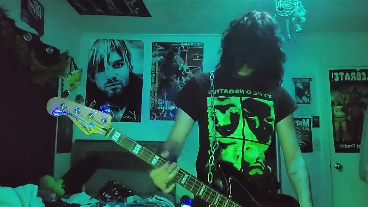 Type O Negative-Anesthesia Bass Cover