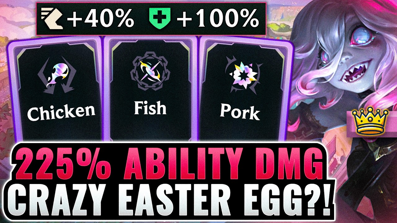 Secret Easter Egg: Hidden 'Combination Fried Rice' Augment = 250% Dmg Amp? | League Arena Gameplay