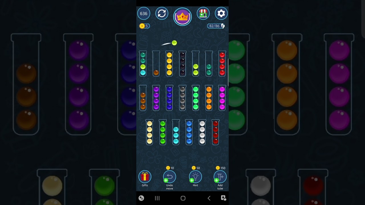 Ball Sort Master 634, 635, 636, 637, 638