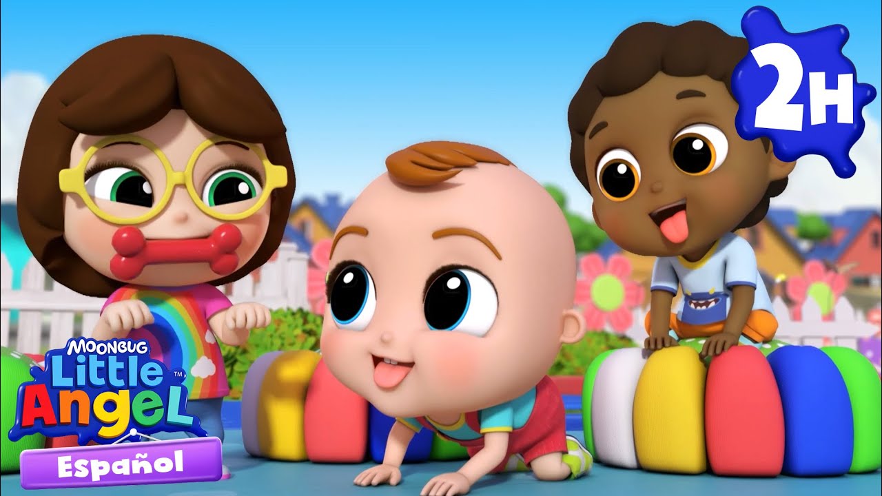 Bebé Juan hace sonidos de animal 🦓 | Canciones Infantiles con Bebé Juan🎵| Little Angel Español