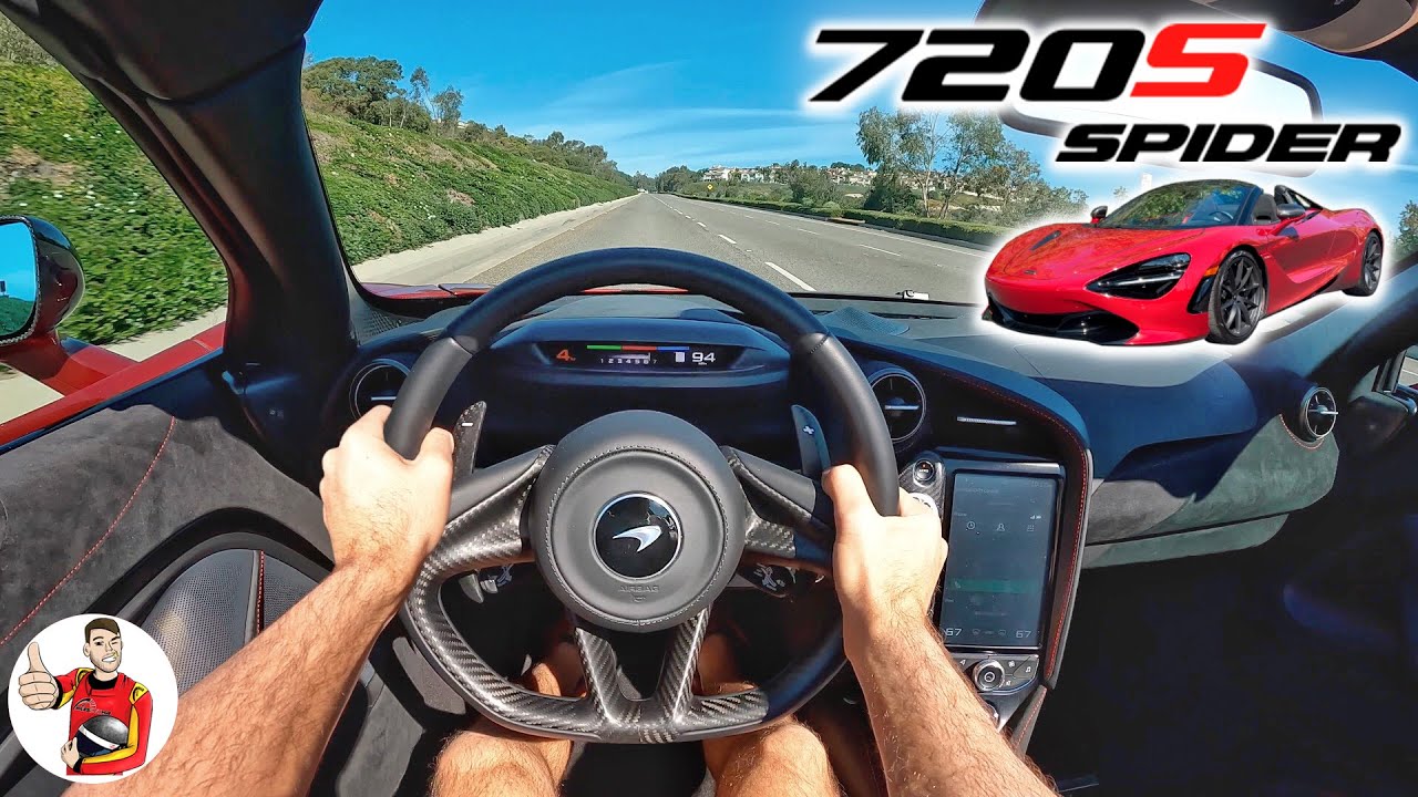 McLaren 720S Spider невероятно быстр и хорош (обзор POV Drive)
