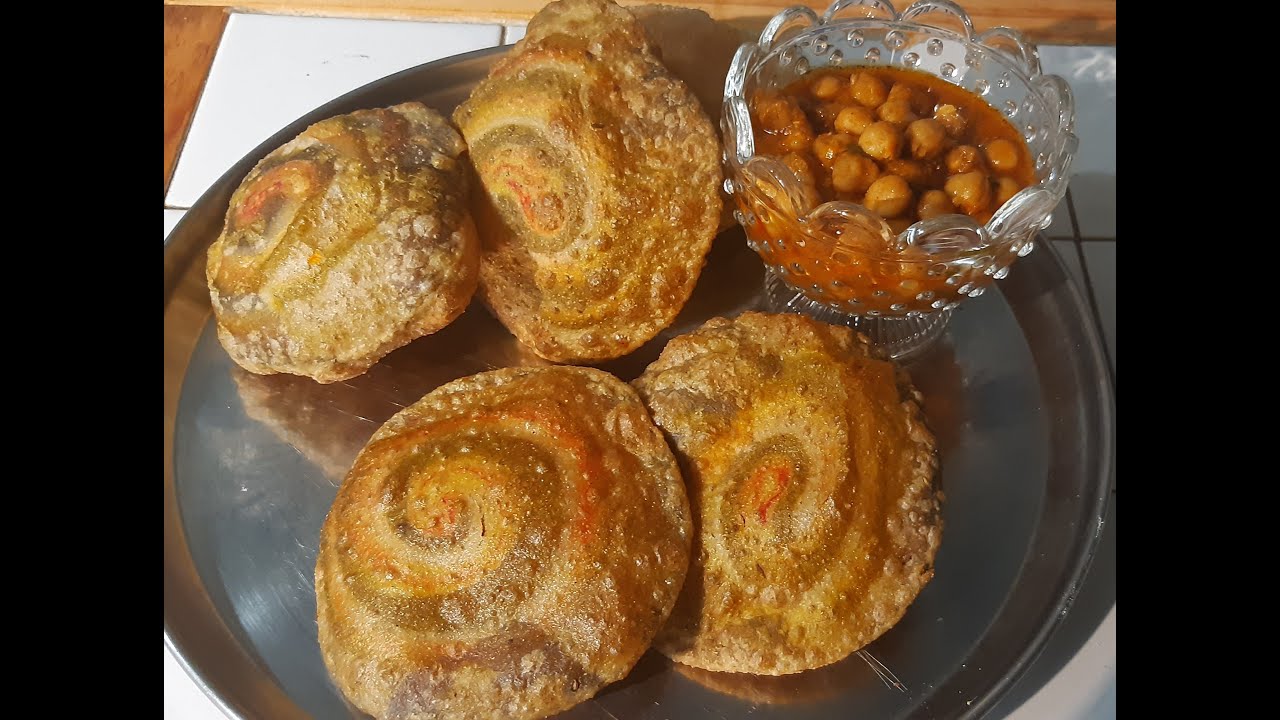 Petits pains aux épinards et a la carotte/Tiranga poori 🥕☘