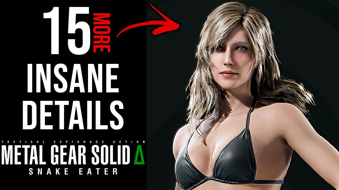 Another 15 INSANE Details in Metal Gear Solid Δ: Snake Eater