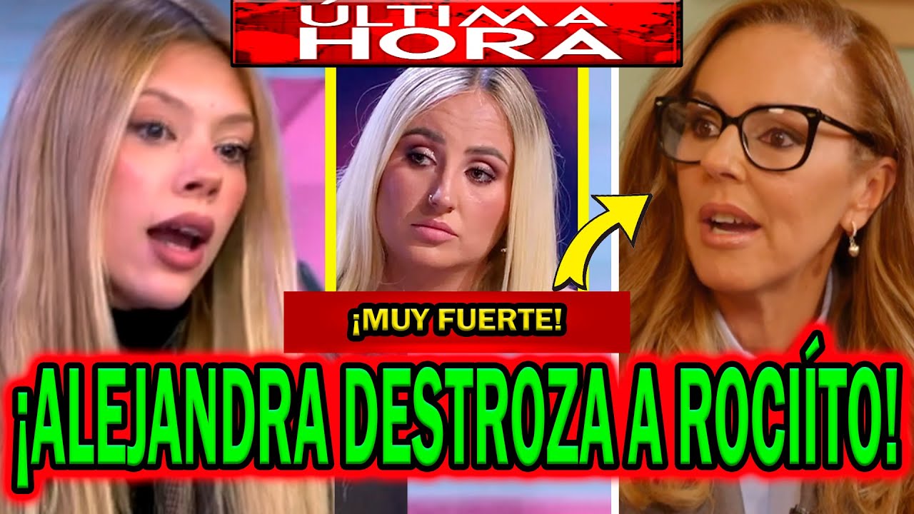 💥¡BOMBA! ALEJANDRA RUBIO DESTROZA A ROCÍO CARRASCO POR CARLO COSTANZIA Y MAR FLORES - ROCÍO FLORES