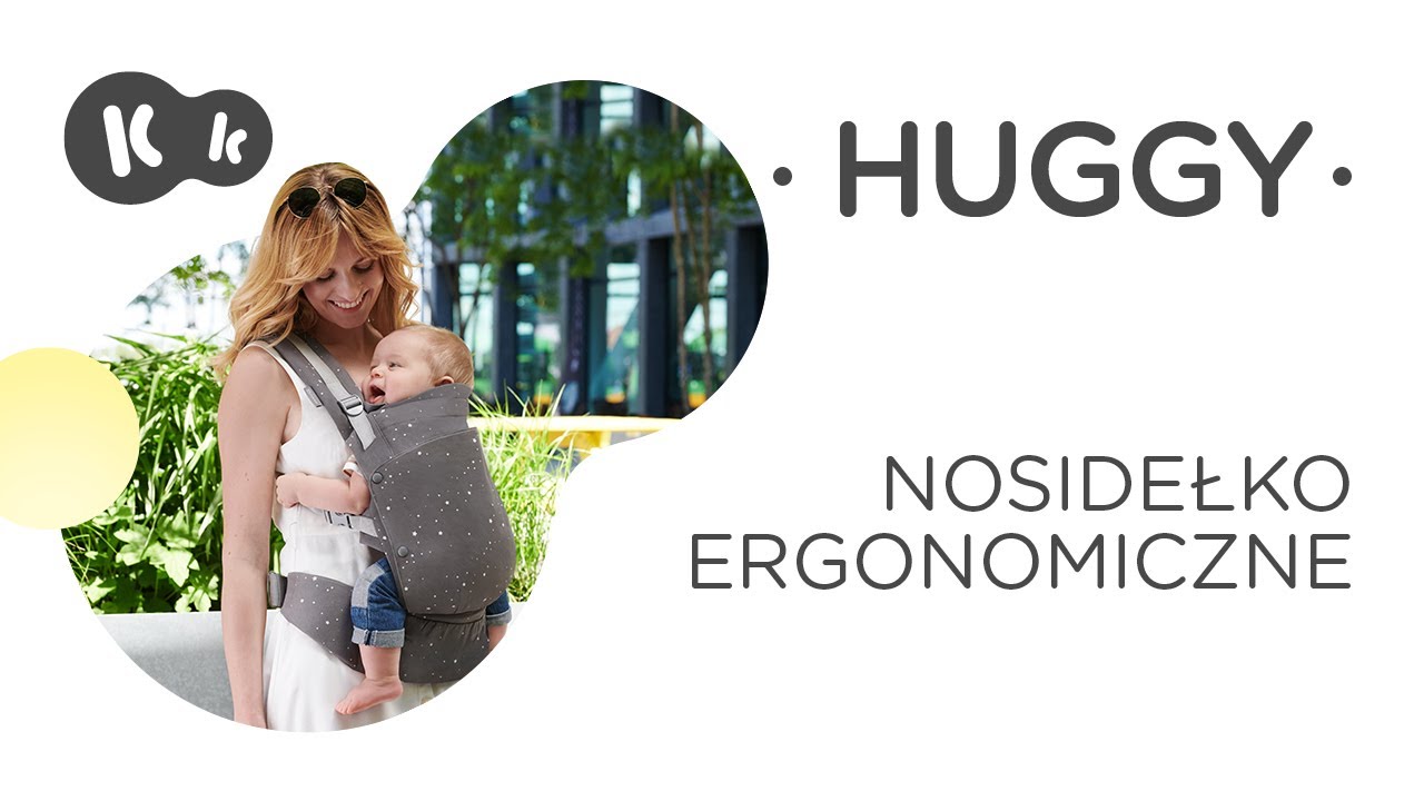 Nosidło ergonomiczne HUGGY Kinderkraft do 20 kg