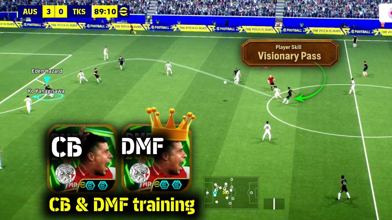 Is Visionary Pass Possible with Rijkaard? Shocking Answer! 😲 - CB & DMF Training - eFootball 